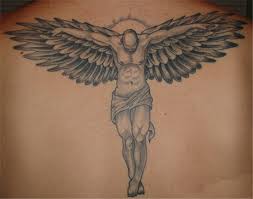 angel tattoo