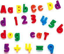 alphabet magnetic letters