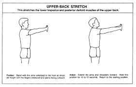 upper back stretches