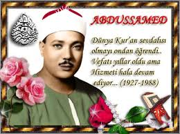 ABDUSSAMED (�NF�TAR SURES�)