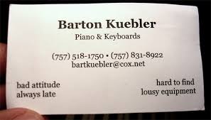 funny business cards