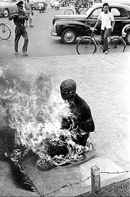 burning monk picture