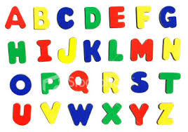 alphabet magnetic letters
