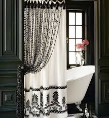 black and white bath accessories