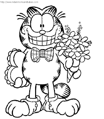 garfield coloring books