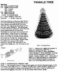 beaded christmas tree