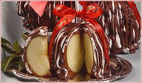chocolate covered apples