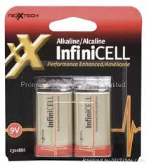 9v alkaline battery