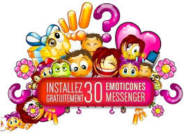 emoticone animé texte