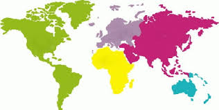 mapa mundial con nombres