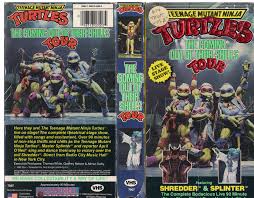 teenage mutant ninja turtles vhs