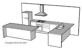 island kitchen cabinets