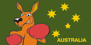 boxing kangaroo flags