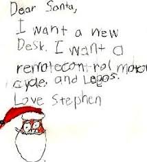 a letter to santa