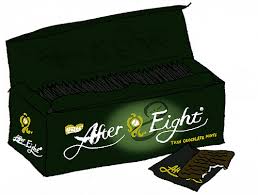 after eight chocolates