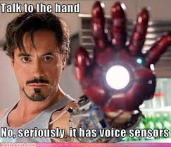 talk to hand