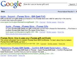 gift card itunes