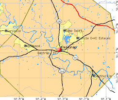 Bastrop, TX map