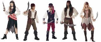 costumes pirates