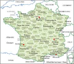 frankreich map