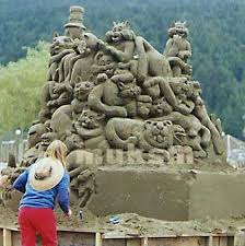 sand sculpture