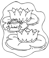 frog coloring sheets
