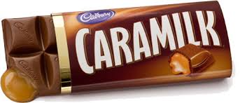 caramilk chocolate bar