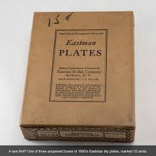1890s Eastman Kodak Glass Dry