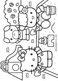 hello kitty coloring pictures