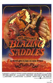 blazing saddles poster