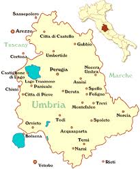 umbria map