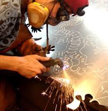 metal sculpture art
