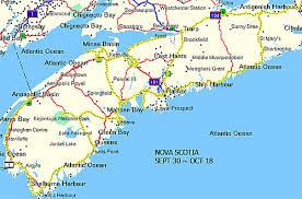 road map nova scotia