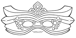 printable mardi gras masks