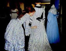 19th century gown