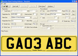 numberplate