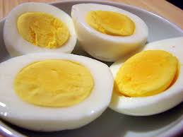 hard-boiled eggs