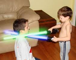 lightsaber kid