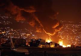 burning new york