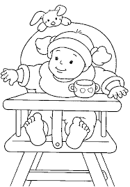 baby eating chair