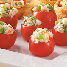 stuffed cherry tomatoes