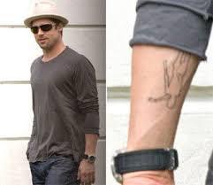 male celebrities tattoos