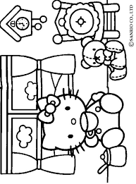 hello kitty coloring pictures