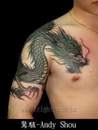 chinese dragons tattoo