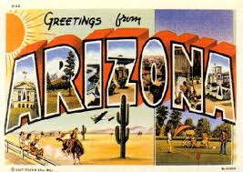 arizona postcards