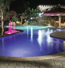 fiber optics pool light