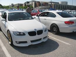 white bmw