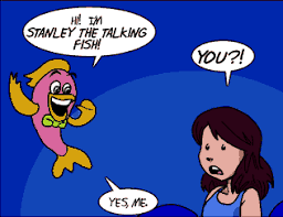fish talking