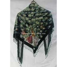 peacock shawls