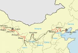 chinese wall map